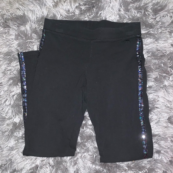 PINK Victoria's Secret Pants - 🌻 Bling Victoria’s Secret Pink Leggings 🌻